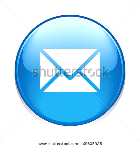 Email Icon Blue Circle