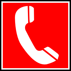 Emergency Telephone Clip Art