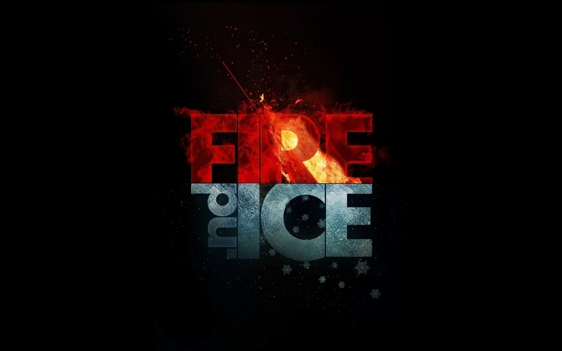 Fire and Ice Abstract HD Wallpapers Fire and Ice Abstract HD Wallpapers