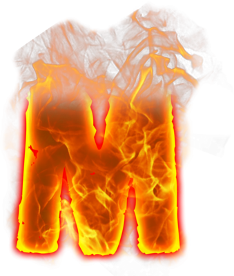 Fire PSD Transparent