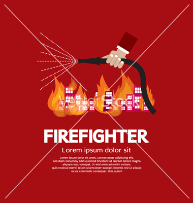 Firefighter Vector Art