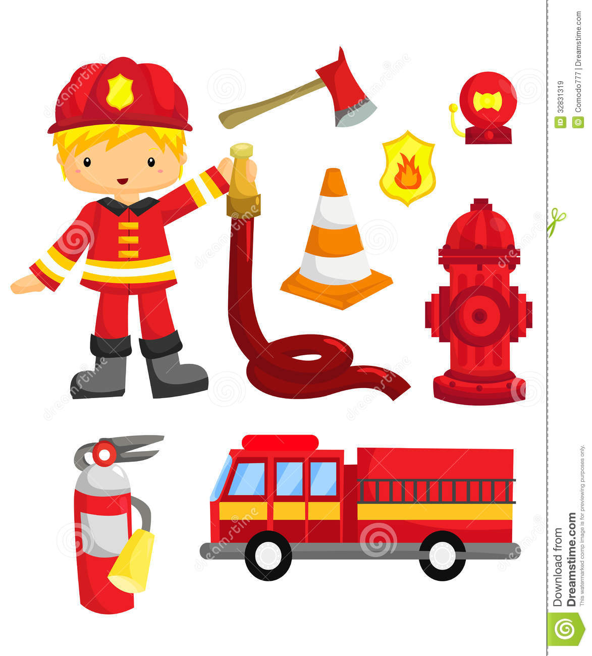 fire equipment clipart - photo #48