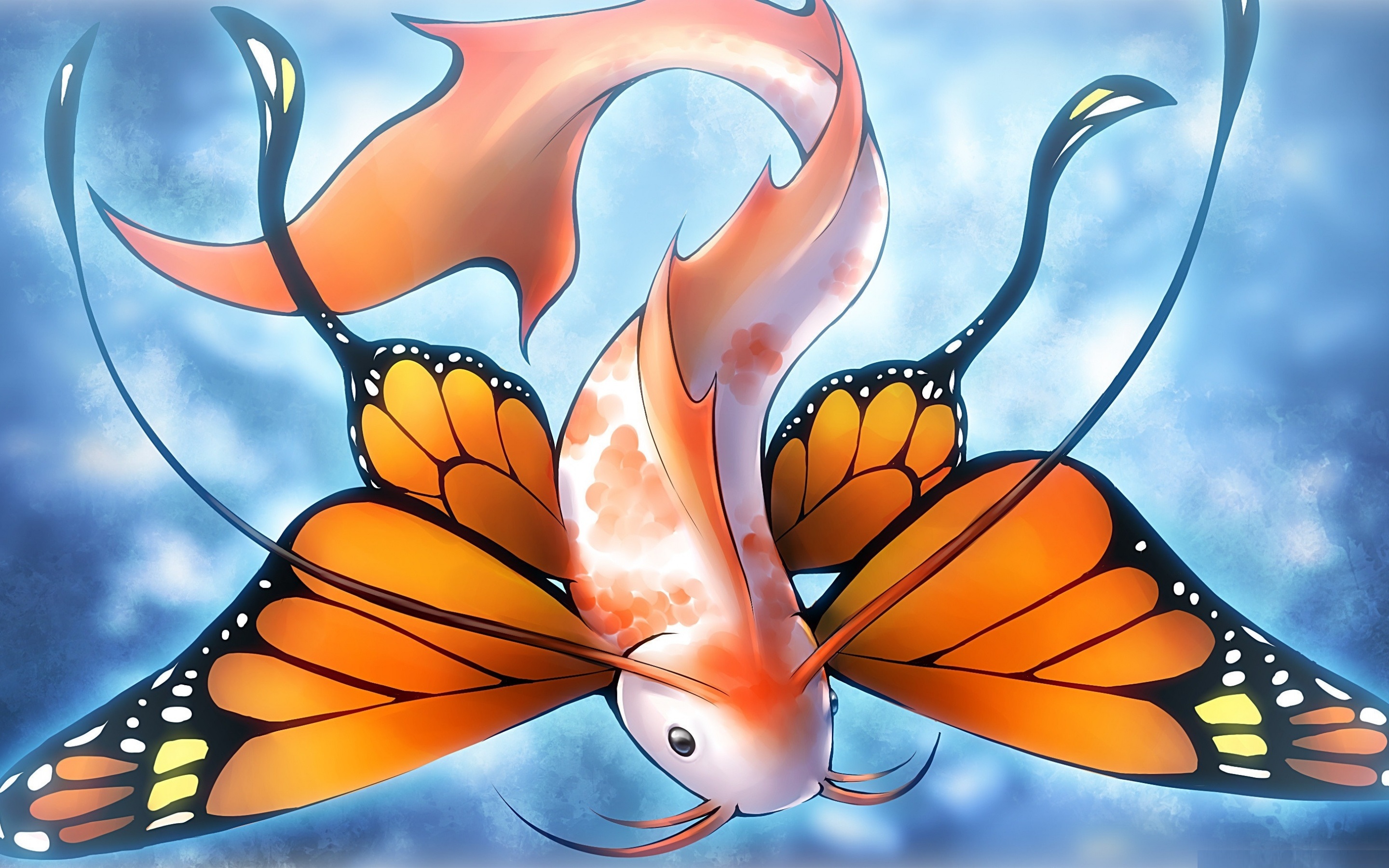 Fish with Butterfly Wings
