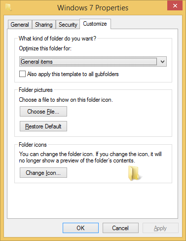 Folder Icons for Windows