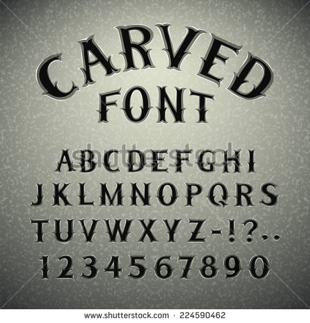 Font That Looks Like Stone