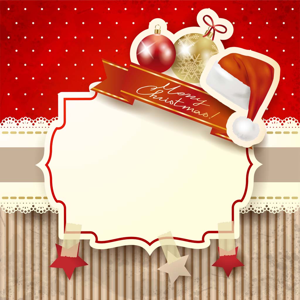 Free Christmas Card Frames