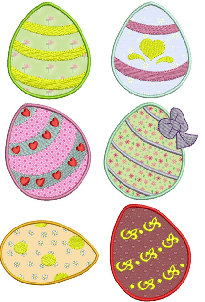 Free Easter Applique Embroidery Designs