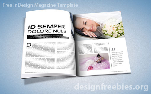 Free InDesign Magazine Template