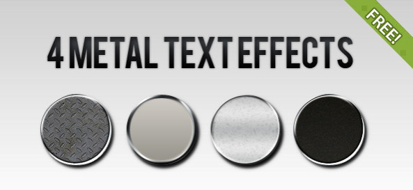 Free Photoshop Text Effect Styles