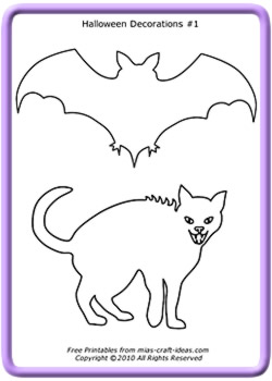 Free Printable Halloween Decorations