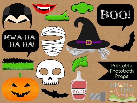 Free Printable Halloween Props