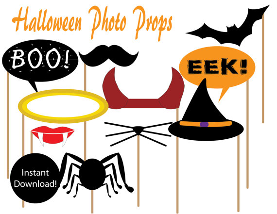 Free Printable Halloween Props