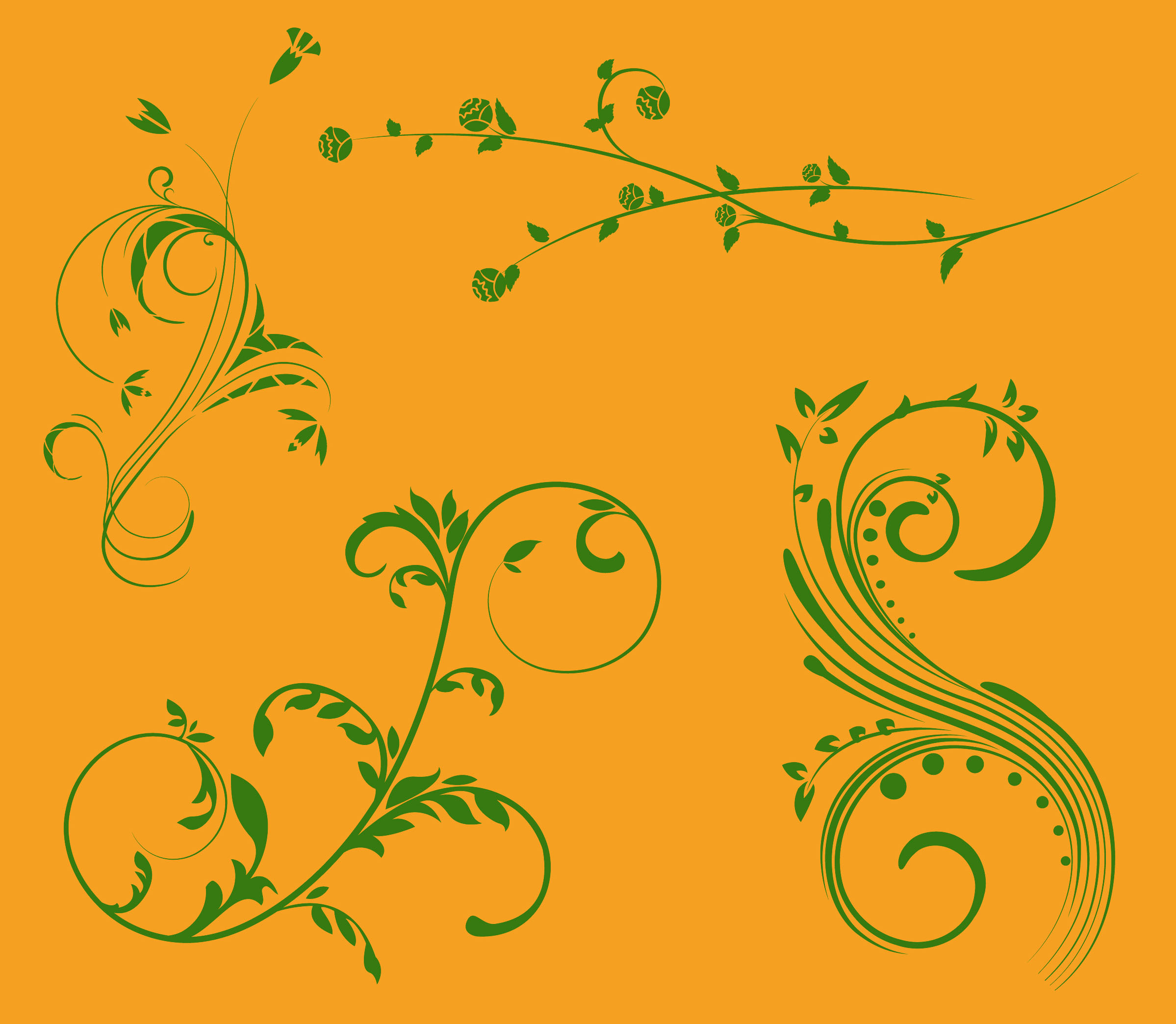 Free Scroll Vector Ornaments