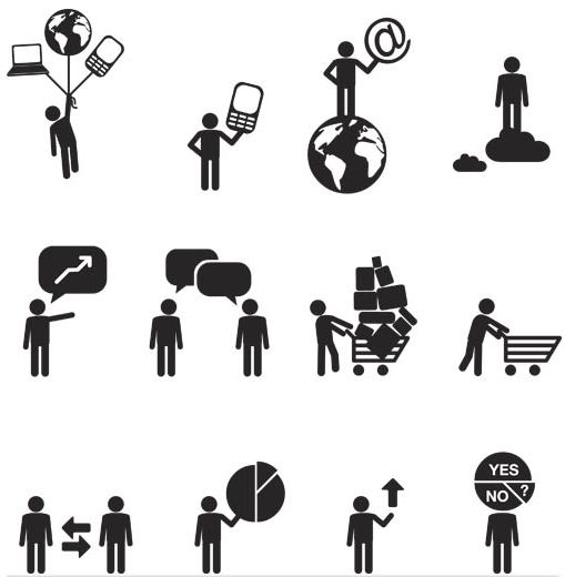 Free Vector Business People Icon Free Vector Business People Icon