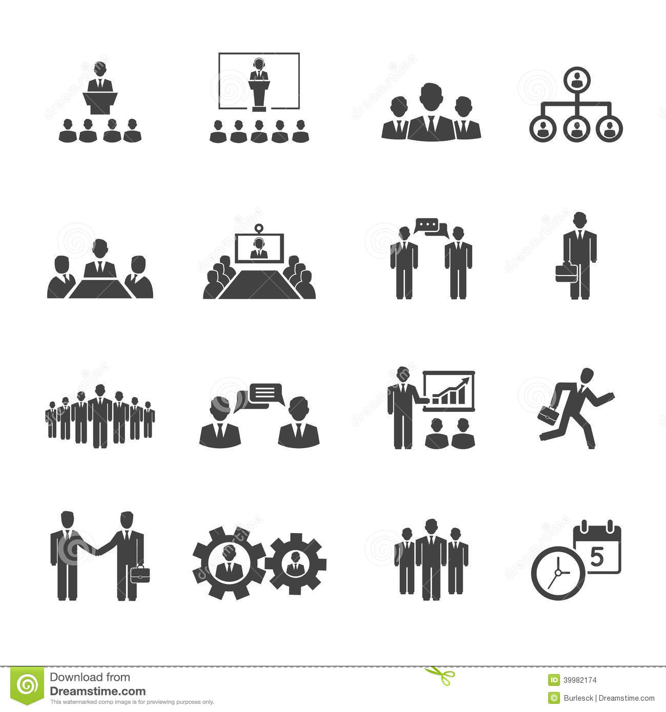 Free Vector Business People Icon