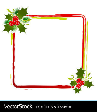 Free Vector Christmas Frame