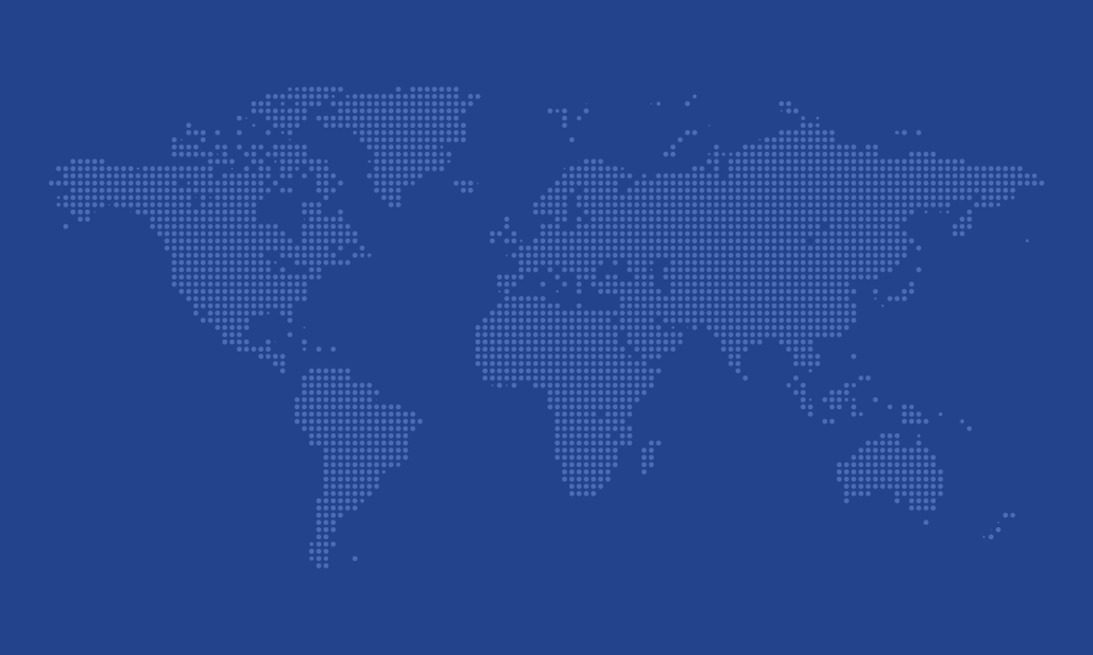 Free Vector Dotted World Map