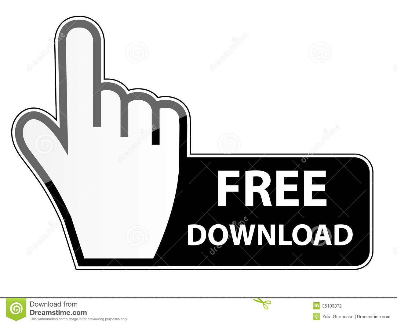 Free Vector Mouse Hand Cursor Image