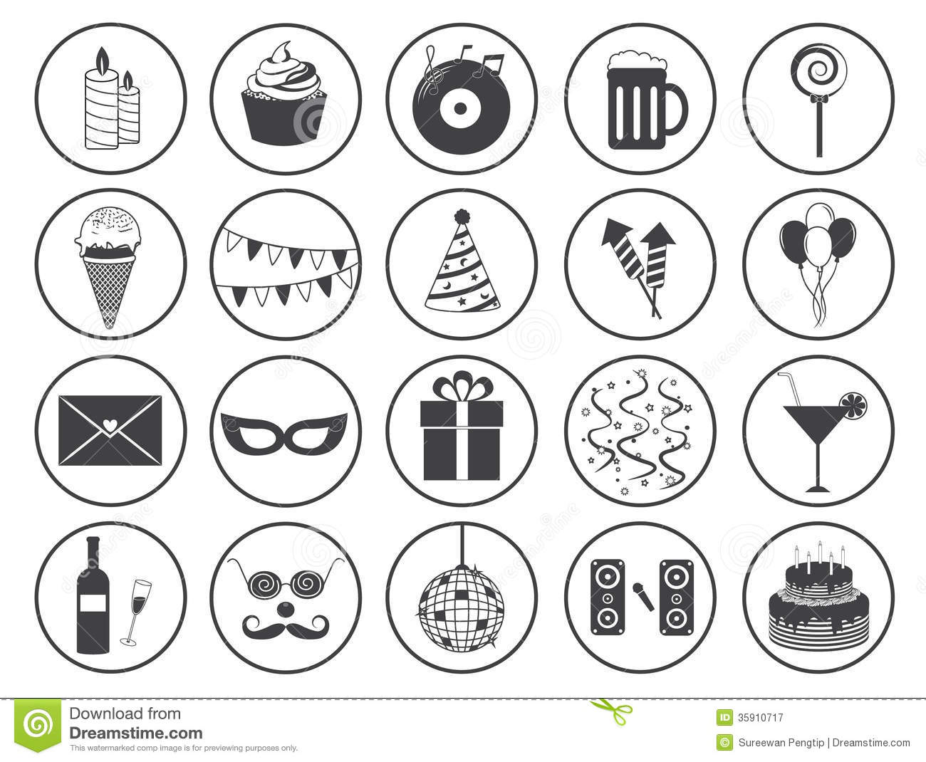 Free Vector Party Icon
