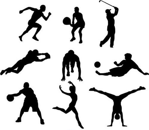 Free Vector Sport Silhouettes Free Vector Sport Silhouettes
