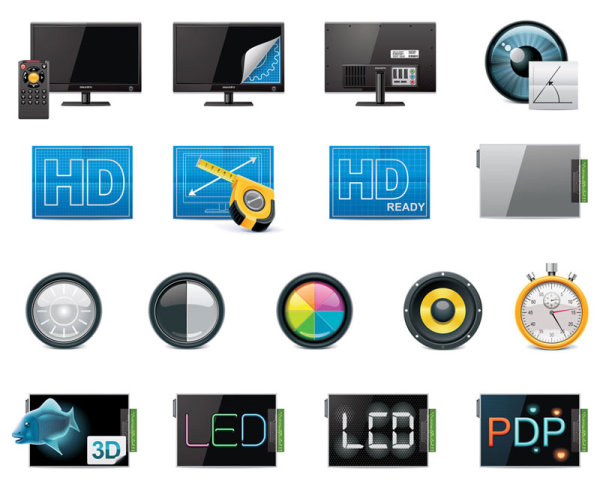 Free Vector Technology Icons