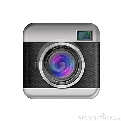 Free Video Camera Icon White