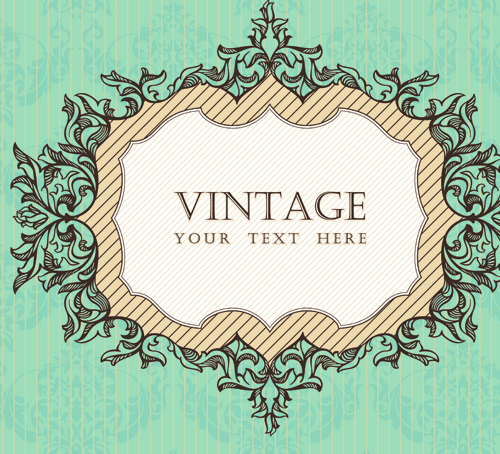 Free Vintage Frame Vector Art