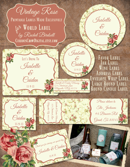 Free Vintage Tag Label Template