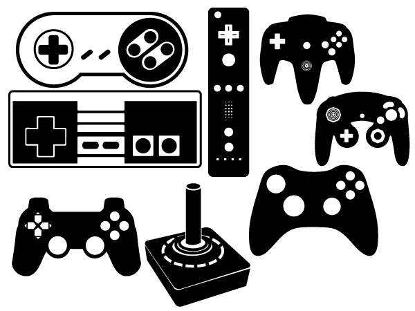 11 Controller Mouse Vector Clip Art Images