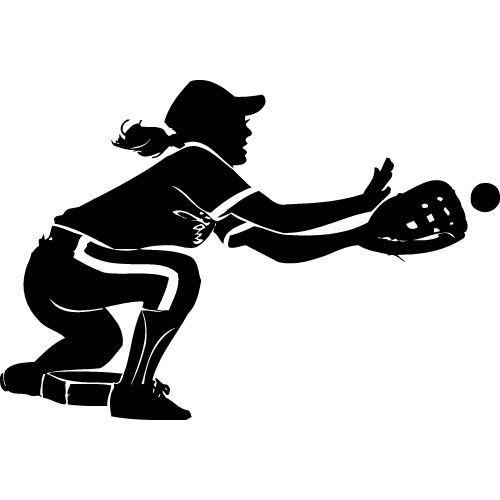 Girls Softball Clip Art Free