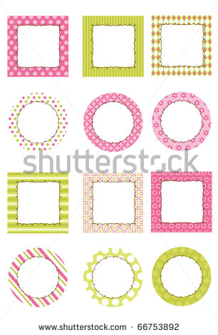 Girly Borders and Frames Girly Borders and Frames