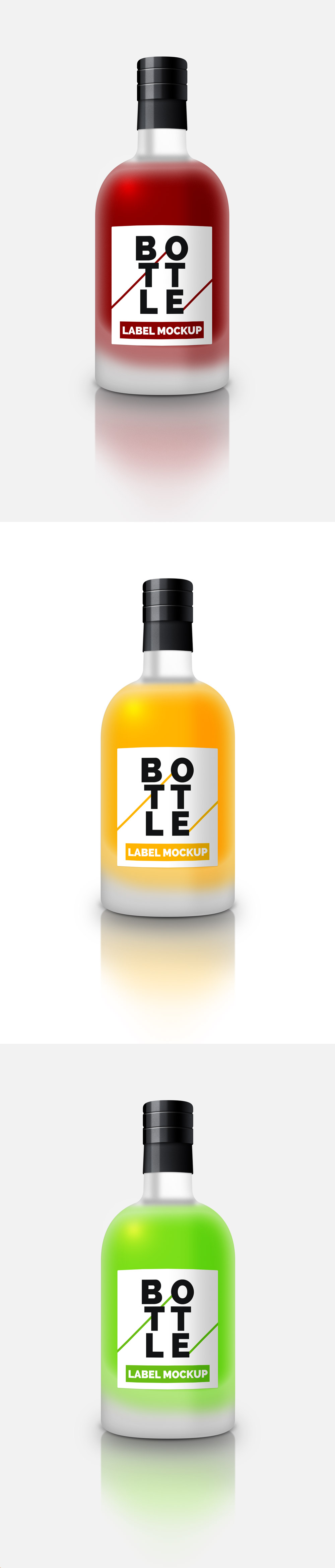 Glass Bottle Mockups Psd Free Glass Bottle Mockups Psd Free