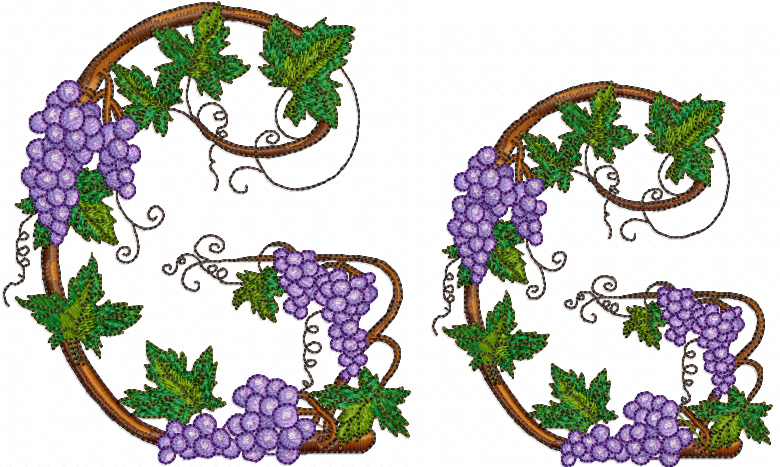 Grape Vine Font
