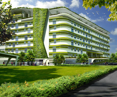Green Architecture Buildings Designs