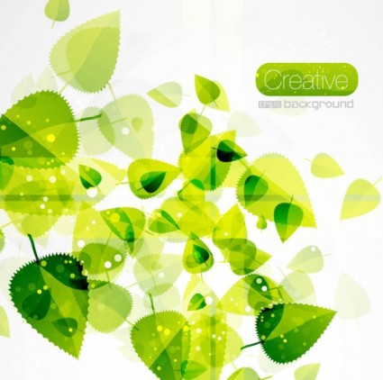 Green Leaves Illustration