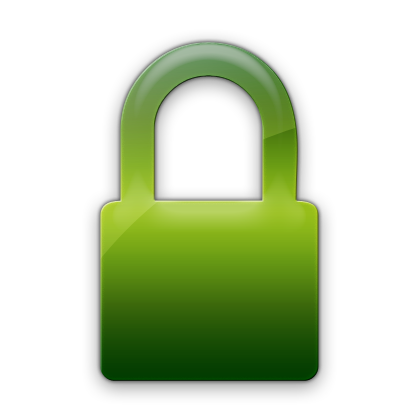 Green Lock Icon