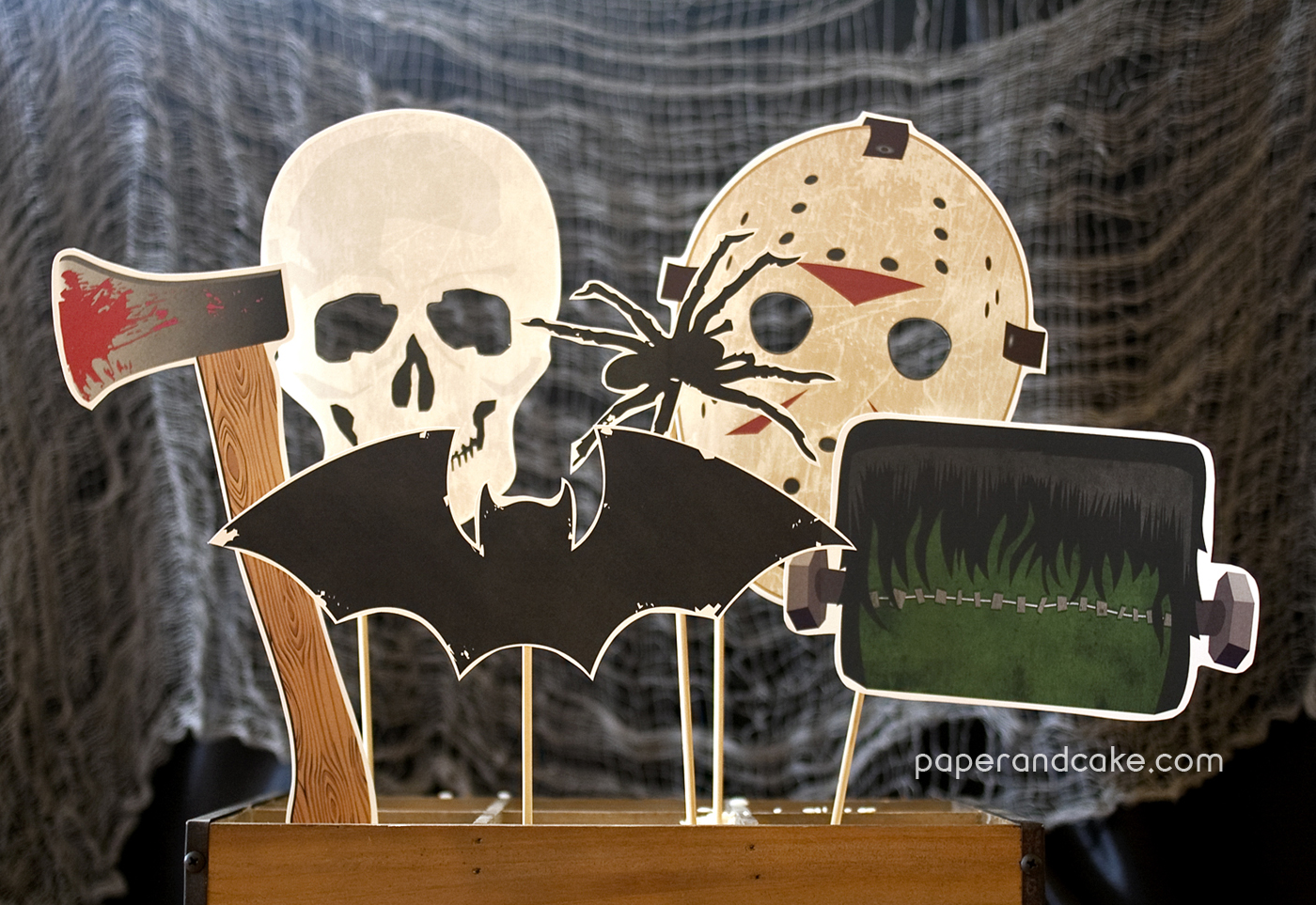 Halloween Photo Booth Props Printable