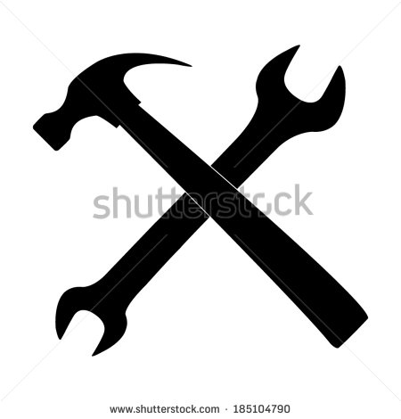 Hammer and Wrench Icon