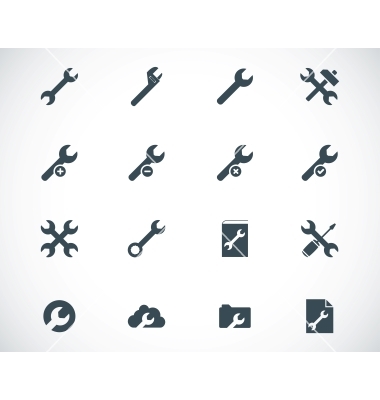 Icon Wrench Vector