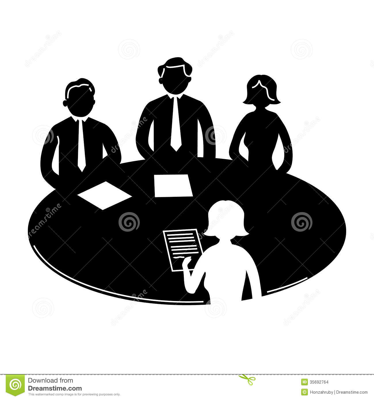 6 Meeting Business People Icons Images