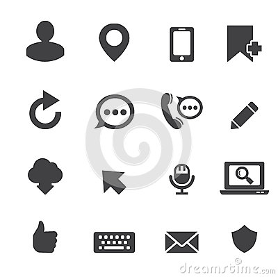 Internet Symbols Icons