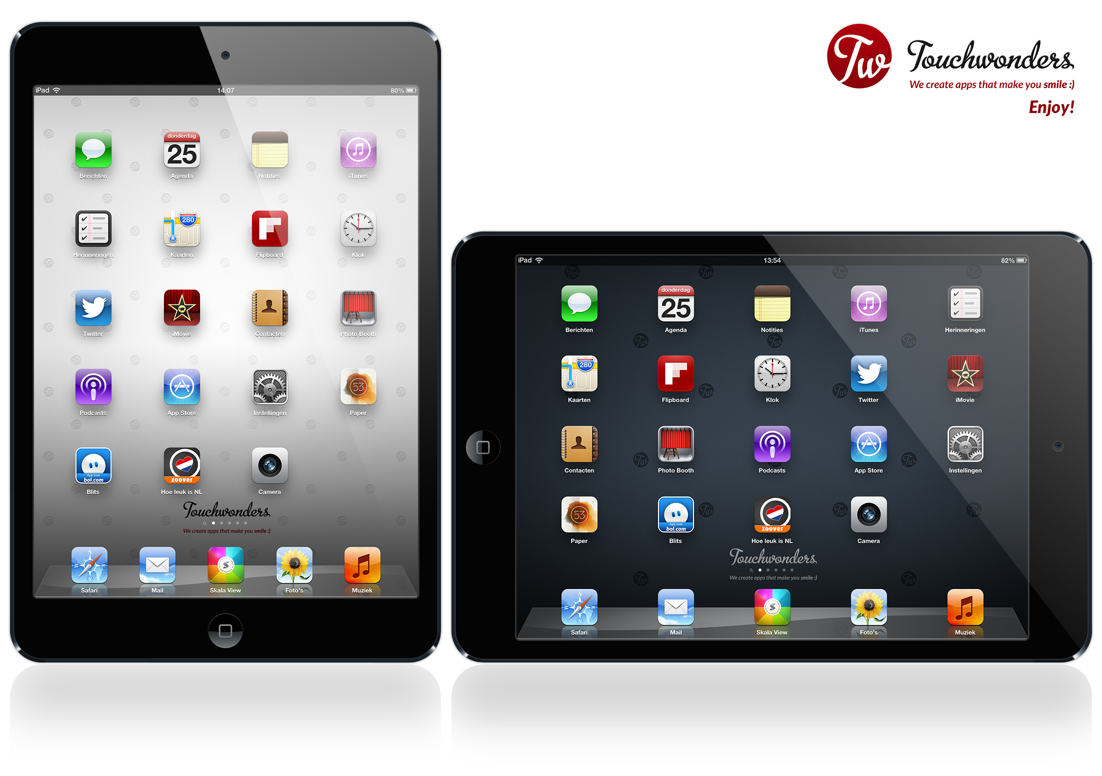 16 Horizontal IPad Template PSD Images