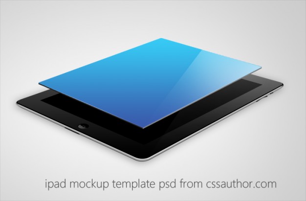 iPad Template PSD