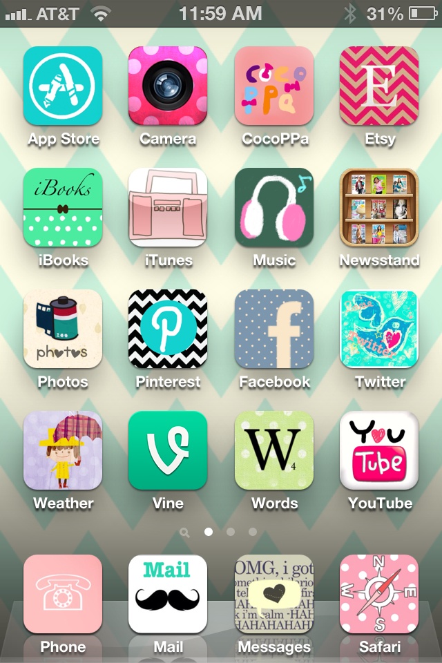 iPhone App Icons Home Screen iPhone App Icons Home Screen
