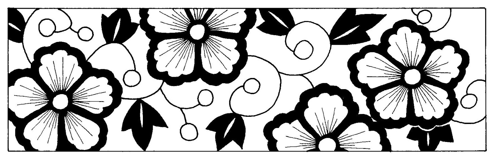 Japanese Black and White Clip Art