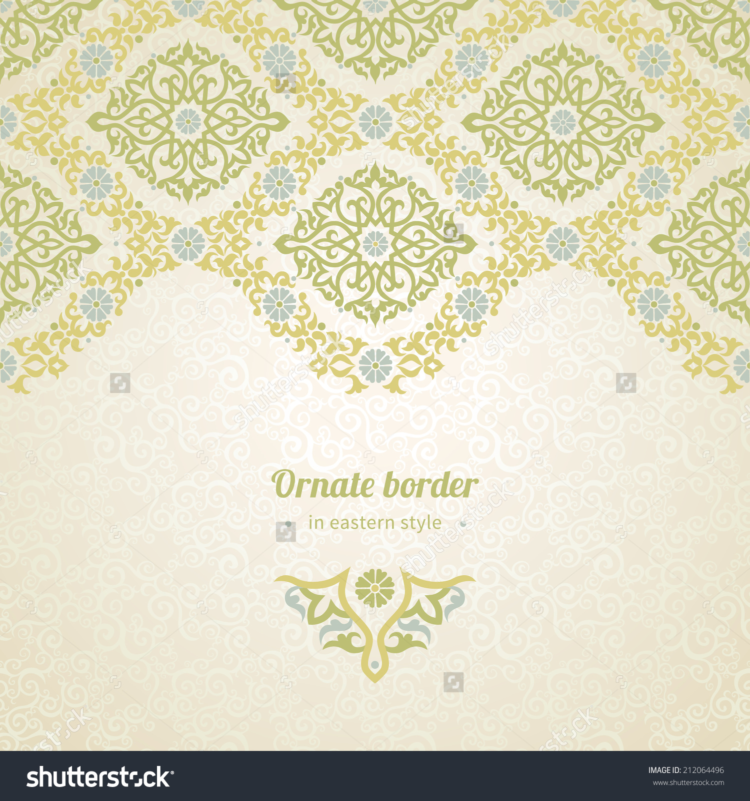 Lace Text Border