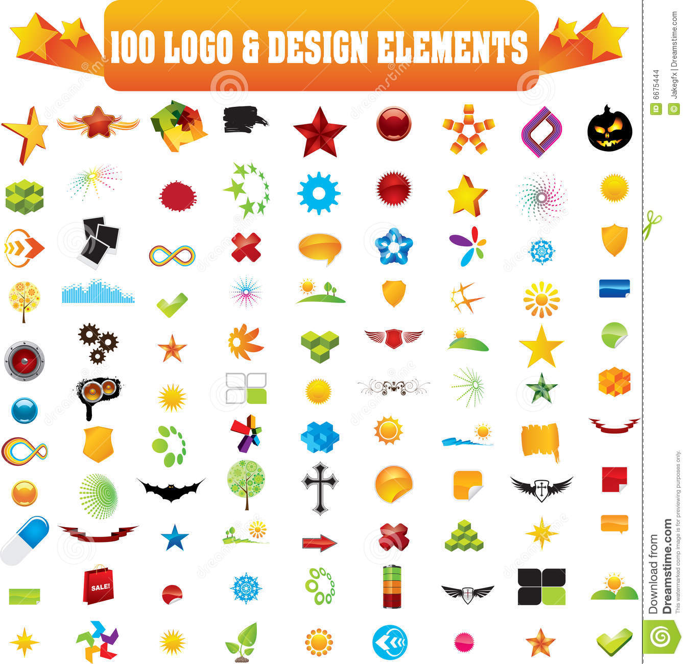 Logo Design Elements Vector