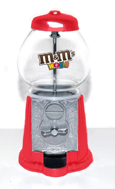 M and M Candy Dispenser Machines