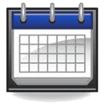 10 Calendar Icon PNG Gray Images