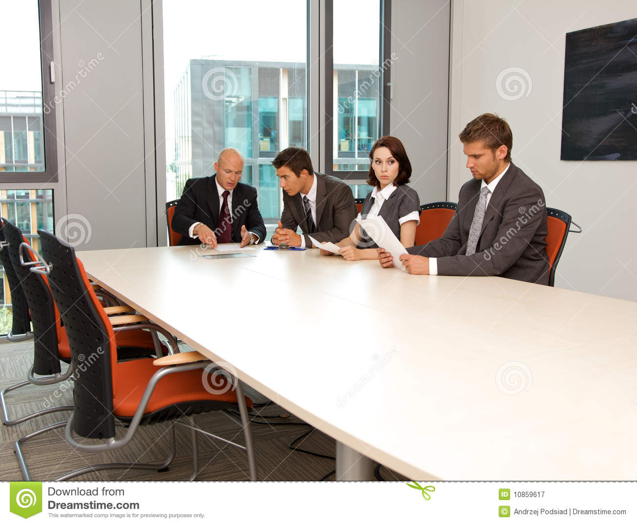 Meeting Business Stock Photography